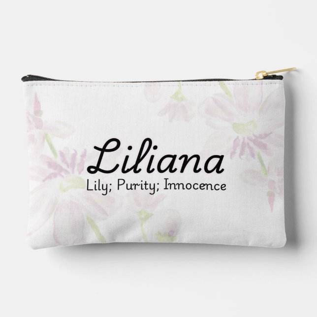 Pochette À Accessoires Pouch Liliana pour petits accessoires (Verso)