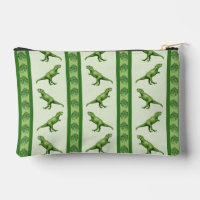 Pouch Zipper Stripe Tyrannosaurus Rex