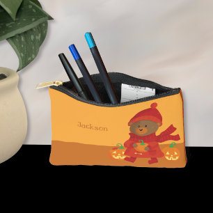 Pochette À Accessoires Poussette crayon Brown Ours d'automne