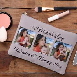 Pochette À Accessoires Première Fête des Mères Photos et textes personnal