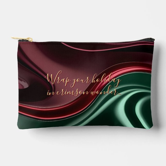 Pochette À Accessoires Print cut sew bag in stylish graphic (Recto)