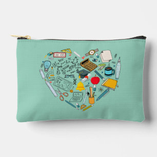 Pochette À Accessoires Professeur Chargé de cours Outil de Cœur