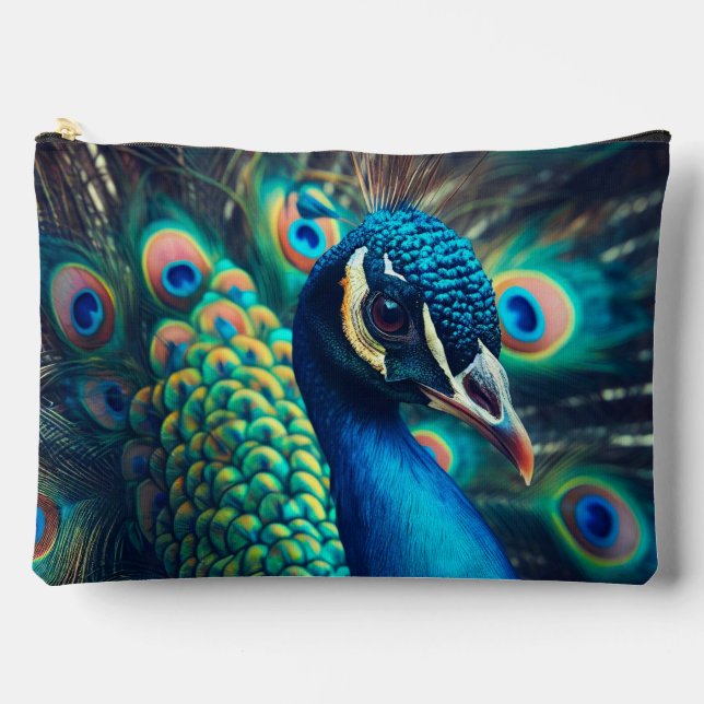 Pochette À Accessoires Profil Peacock (Recto)