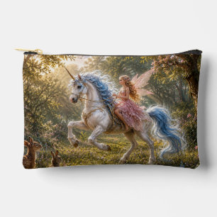 Pochette À Accessoires Promenade Enchantée de la Licorne de la Fée
