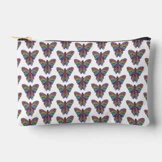 Pochette À Accessoires Rainbow Butterfly (white) - Accessories Pouch