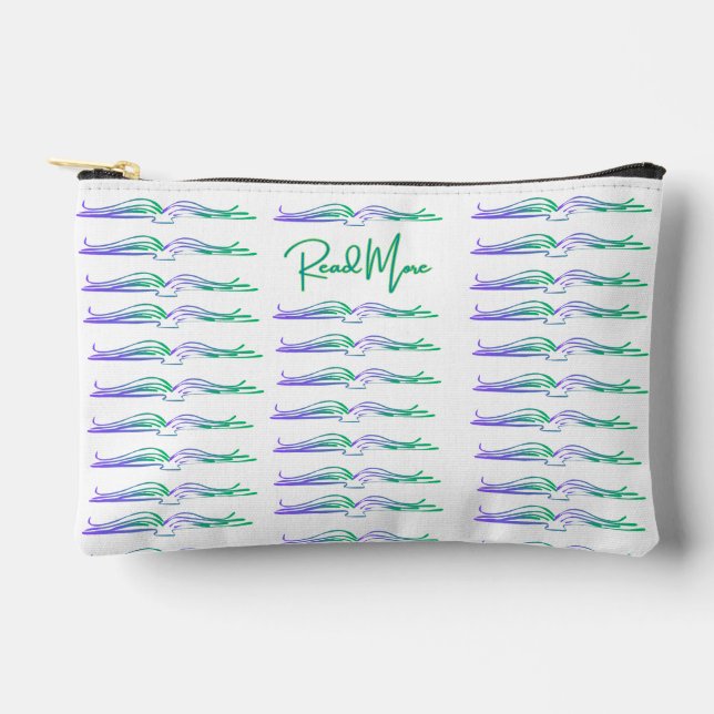 Pochette À Accessoires Read More While Sipping (Recto)