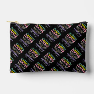Pochette À Accessoires Remerciement pour professeur de ballet - Citation