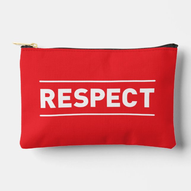 Pochette À Accessoires Respect (Recto)