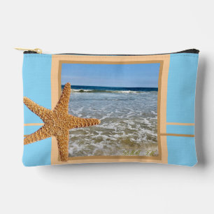Pochette À Accessoires Respire dans la poche d'accessoires océaniques.