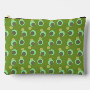 Pochette À Accessoires Rétro Eucalyptus Frais Milieu du Siècle