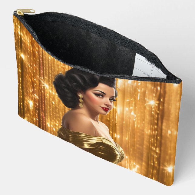 Pochette À Accessoires Retro Glam Girls (Ana Maria) (Ouvrir)