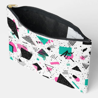 Pochette À Accessoires Retro Memphis Geometric Pattern