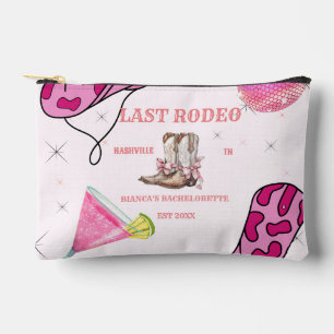 Pochette À Accessoires Retro Pink Disco Cowgirl Western Bachelorette