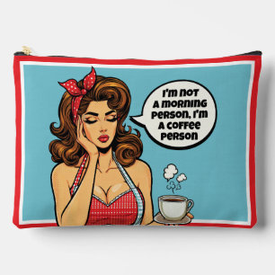 Pochette À Accessoires Retro Pinup_ Personne du matin