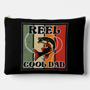 Pochette À Accessoires Retro Vintage Pêche Reel Cool Papa Pêcheur Amant