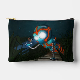 Pochette À Accessoires Robot et papillon