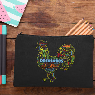 Pochette À Accessoires Rooster de DeColores Cursillo Mot Cloud