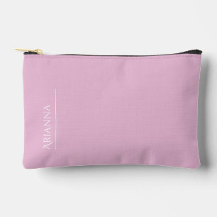 Pochette À Accessoires Rose clair personnalisé