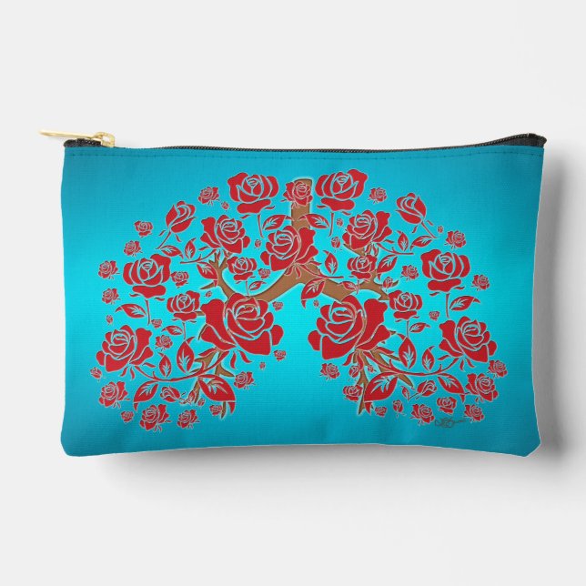 Pochette À Accessoires Rose & Espoir Accessories Pouch (Recto)