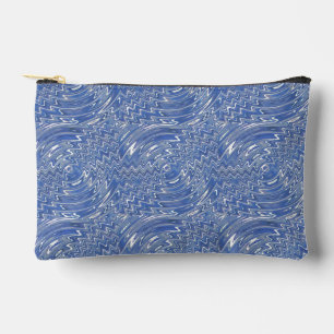 Pochette À Accessoires Sacoche d'accessoire psychédélique bleue