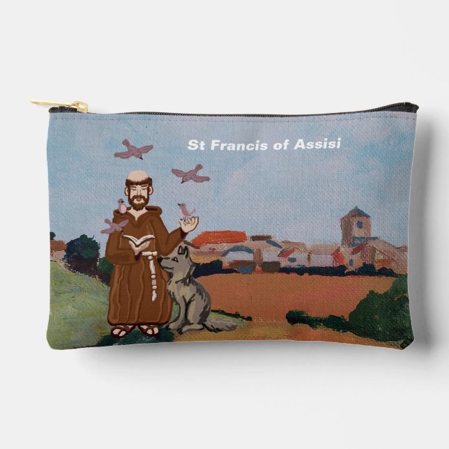 Pochette À Accessoires Saint François d'Assise (Recto)