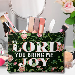 Pochette À Accessoires Seigneur Tu M'Apporte Joy Floral Christian