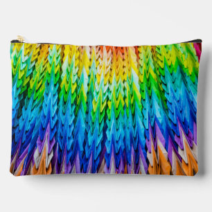Pochette À Accessoires Senbazuru ou mille grues origami