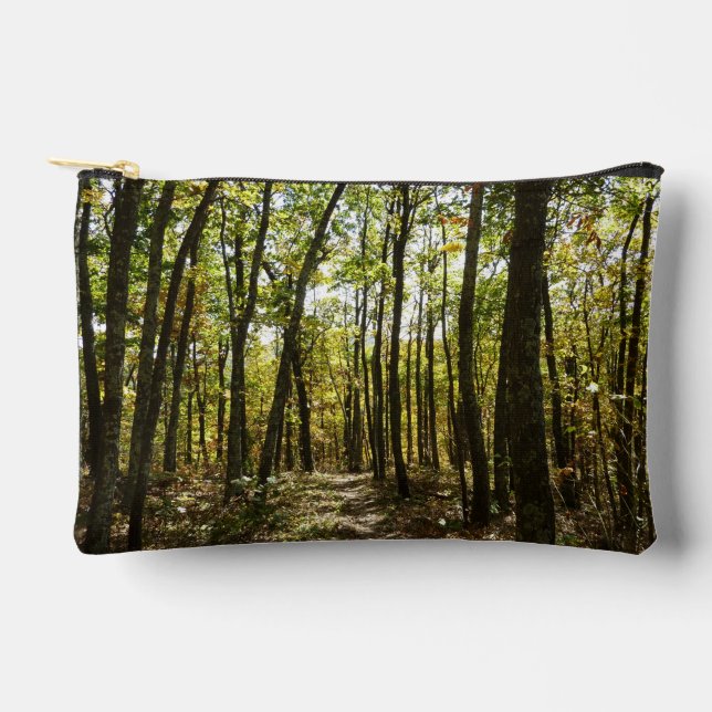Pochette À Accessoires Sentier des Appalaches en octobre à Shenandoah (Recto)