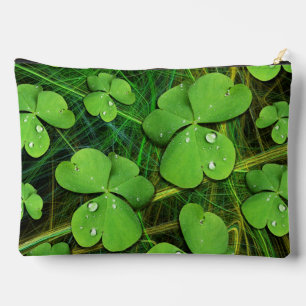 Pochette À Accessoires Shamrock vert St Patrick iPhone 5 Coque-Mate