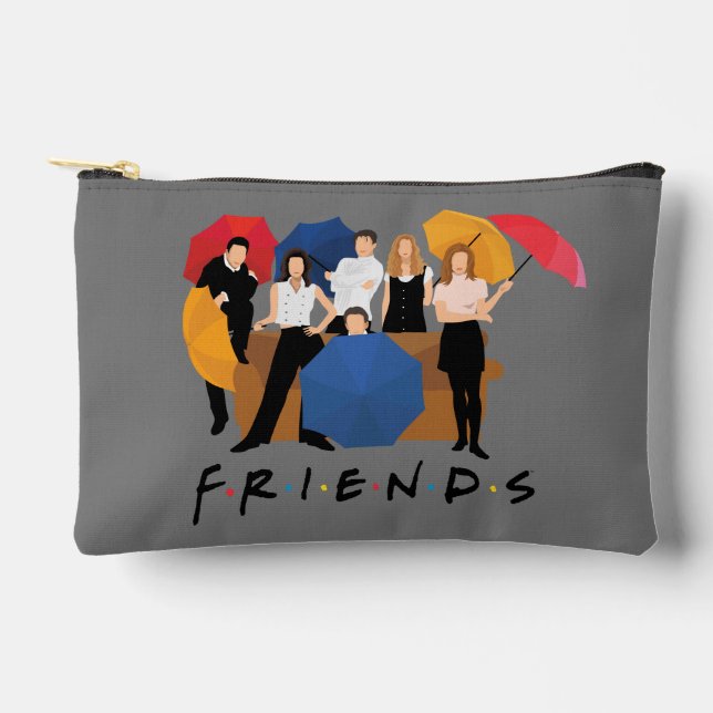 Pochette À Accessoires Silhouette de caractères FRIENDS™ (Recto)