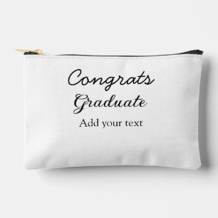 Pochette À Accessoires Simple congratulation graduation add your