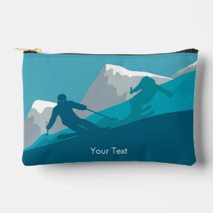 Pochette À Accessoires Skieurs Alpin Ski Personnalisé Petits
