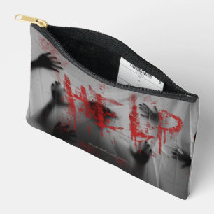 Pochette À Accessoires SlipperyJoe's Happy Halloween LGBTQIA feuille chil