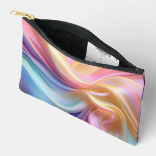 Pochette À Accessoires Soie pastel colorée