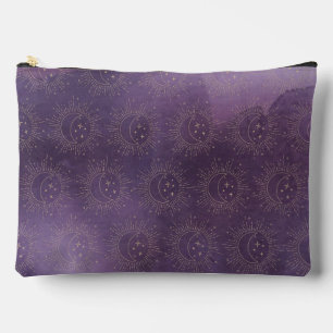 Pochette À Accessoires Soleil et Lune