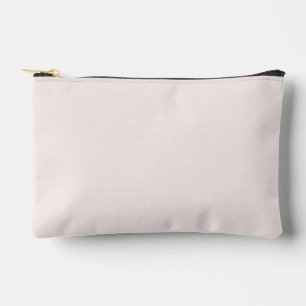 Pochette À Accessoires solide rose lait