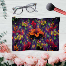 Pochette À Accessoires Sous le jardin marin - Abstrait