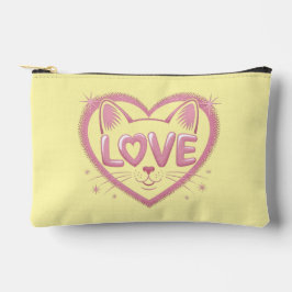 Pochette À Accessoires Sparkling Cat Love