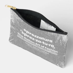 Pochette À Accessoires SPREZZATURA : L'ART ITALIEN DE LA MODE-BlackDenim