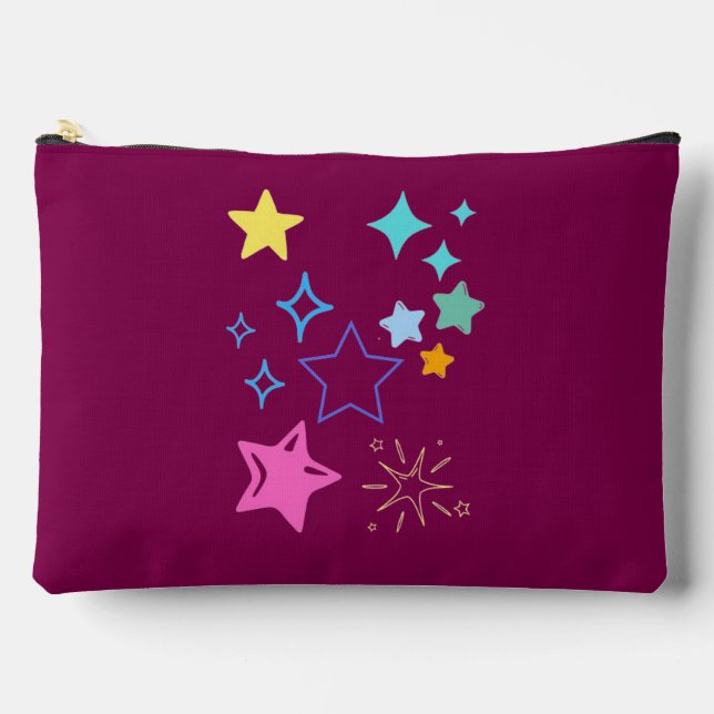 Pochette À Accessoires Stars Large Accessory Pouch (Recto)