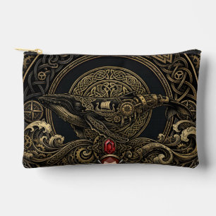 Pochette À Accessoires Steampunk Viking Baleine – Gardien du Nord