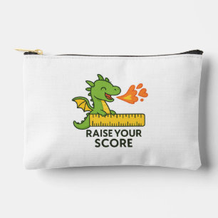 Pochette À Accessoires Sticker de règle de dragon de dessin animé - école