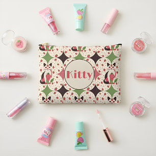 Pochette À Accessoires Strawberry Kitty