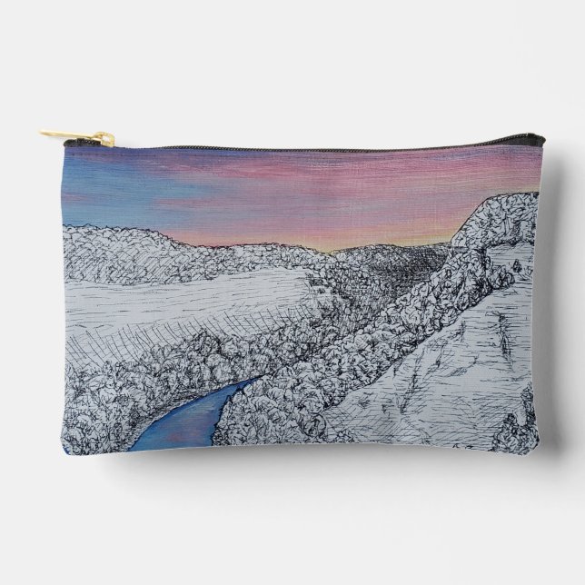 Pochette À Accessoires Sunrise Canyon (Recto)
