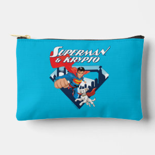 Pochette À Accessoires Superman & Krypto Soar