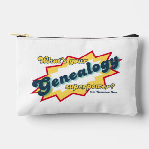 Pochette À Accessoires Superpuissance de la généalogie