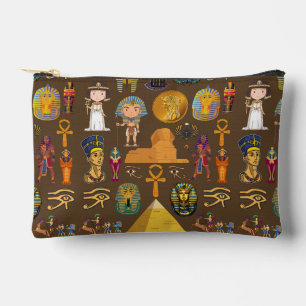 Pochette À Accessoires Symbole de motif hiéroglyphique égyptien antique