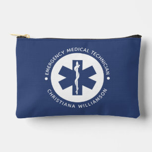 Pochette À Accessoires Symbole EMT personnalisé Technicien Médicale d'urg