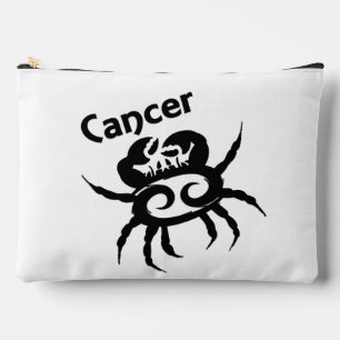 Pochette À Accessoires Symbole et signe du cancer du zodiaque