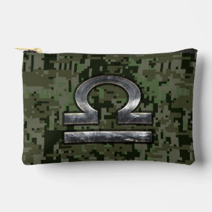 Pochette À Accessoires SYMBOLE Zodiaque Libra Camouflage numérique Woodla